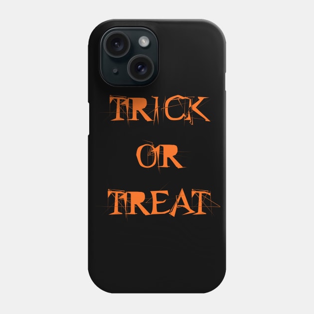 Trick or Treat Phone Case by Black Pumpkin