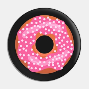 Pink Donut with sprinkles Pin