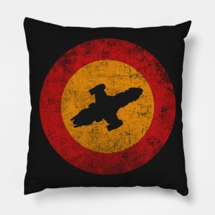 Firefly Serenity Ship Silhouette (Alternative Design) Pillow