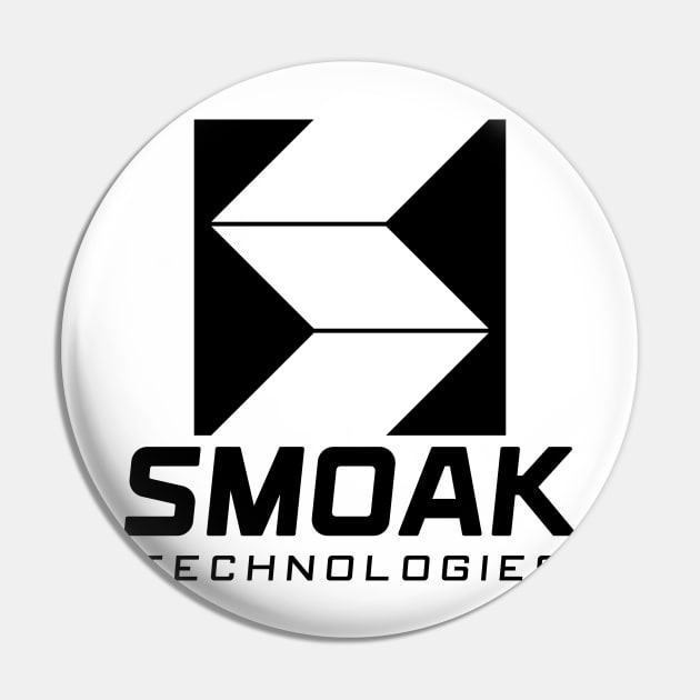 Smoak Technologies - Star City 2046 - Black Pin by fenixlaw