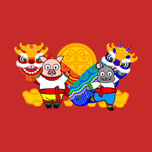 CNY: LION DANCERS T-Shirt