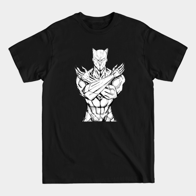 Discover tchalla king of wakanda - Black Panther - T-Shirt