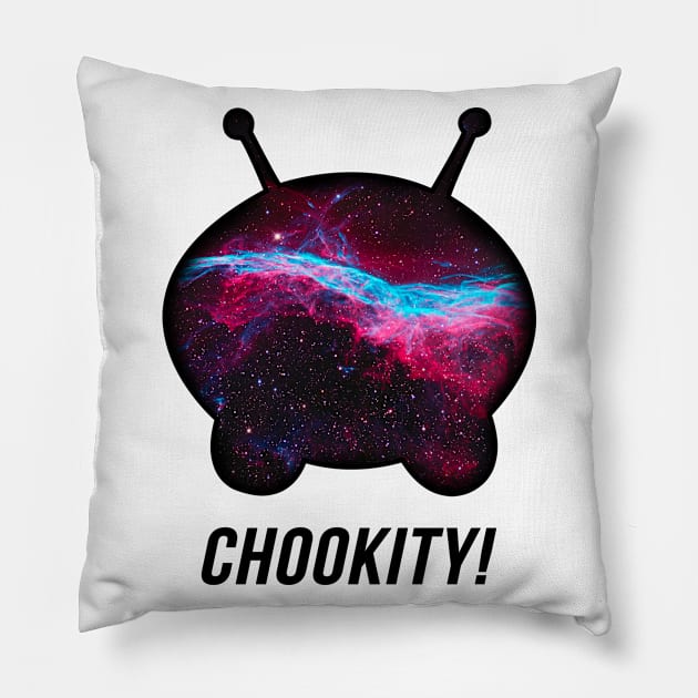 Final Space Mooncake Chookity Pillow by Paskwaleeno