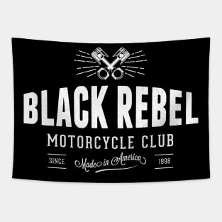 BRMC Piston Banner White Tapestry