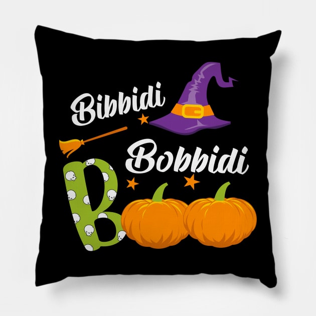 Bibbidi bobbidi boo Pillow by MZeeDesigns