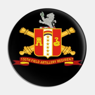 150th Field Artillery Regiment w Br - Ribbon Pin