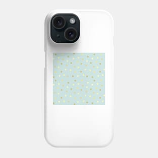 Golden Dot Pattern Phone Case