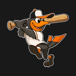 The Oriole Bird Mascot Baltimore Baseball T-Shirt