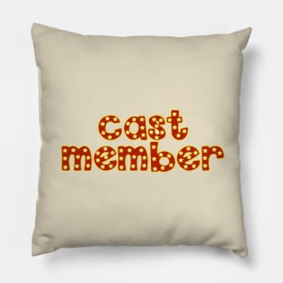 Cast Member Pillow