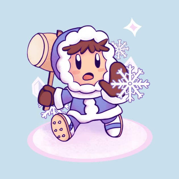 The Lonely Ice Climber by VanillaPuddingSnack