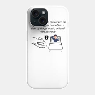 Forced awake from his slumber. Phone Case