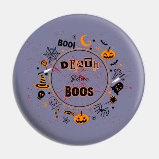 Halloween Boo Pin