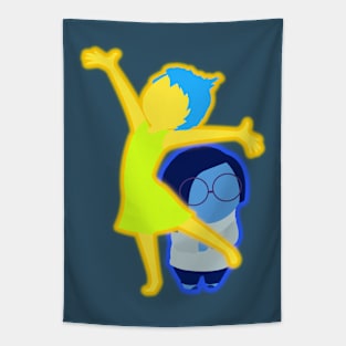 Joy and Sadness Tapestry