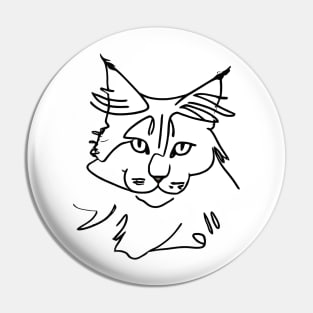 Maine Coon Pin