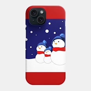 Funny snowmans Phone Case