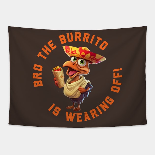 Burrito 420 Tapestry by DavidLoblaw