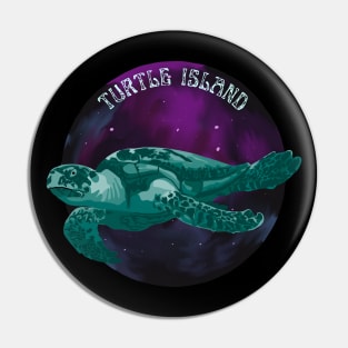 Turtle Island Pin