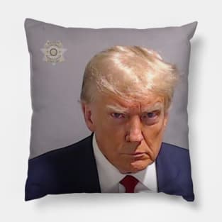 Donald Trump Mugshot Pillow