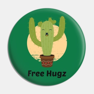 Free Hugz Pin