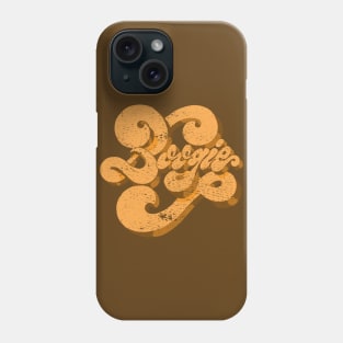 Boogie Retro Distressed Typography Phone Case