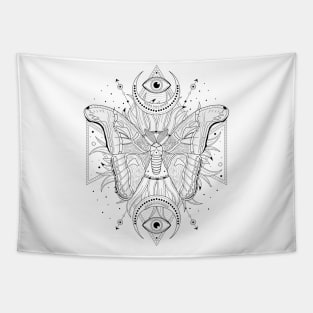 Attacus Atlas Moth | Sun & Moon Tapestry