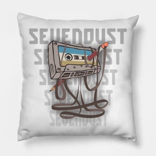 Sevendust Cassette Pillow