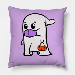 Quarantine Ghost Pillow