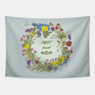 Free and Wild Tapestry