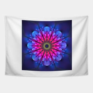 Fractal flower Tapestry