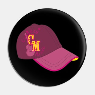 music cap Pin