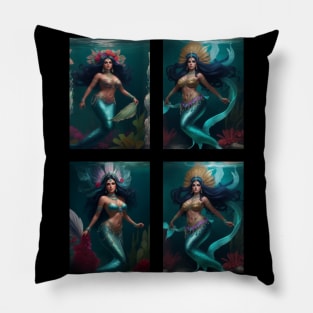 Sirenas Mexicanas Pillow