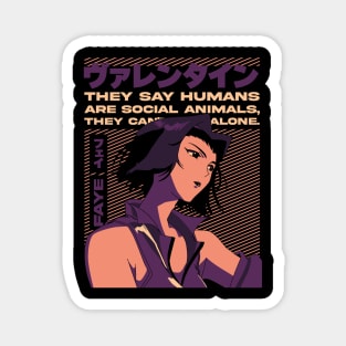 Cowboy Bebop - Faye Valentine Magnet