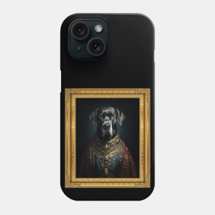 Great Dane - Medieval Tsar (Framed) Phone Case