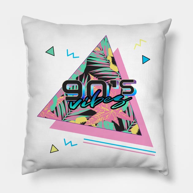 90s Vibes Pillow by Annelie