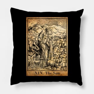 The Sun Tarot Pillow