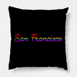 San Francisco LGBT Pride Month Pillow