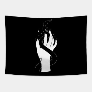 Snake Hand Tapestry