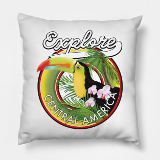 Explore Central America logo Pillow