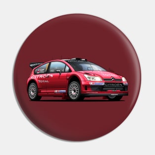 Citroen C4 WRC - Sebastien Loeb Pin