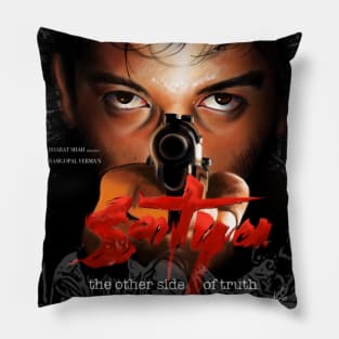 Satya Movie Painting by Sandeep Sahota Pillow