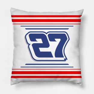 Jeb Burton #27 2024 NASCAR Design Pillow