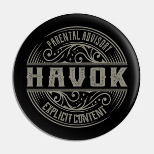 Havok Vintage Ornament Pin