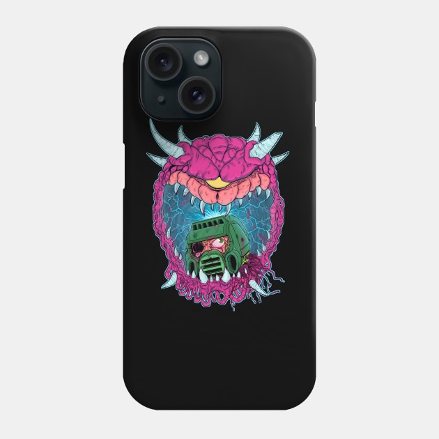 That's One Doomed Space Marine Phone Case by JasonDove