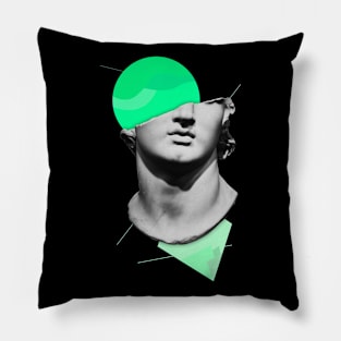 Greek Green Pillow