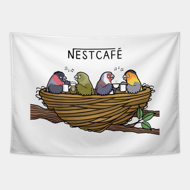 Nestcafe Tapestry by CarlBatterbee