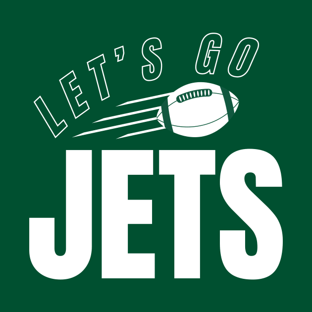 NY Jets Let's Go Jets by Sleepless in NY