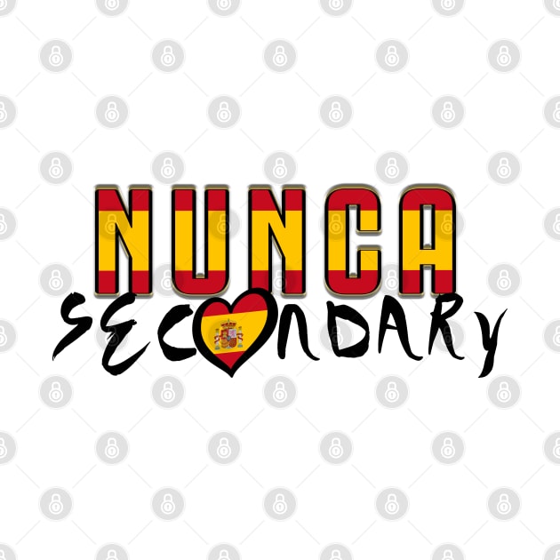 Nunca Secondary by LO2Camisetas