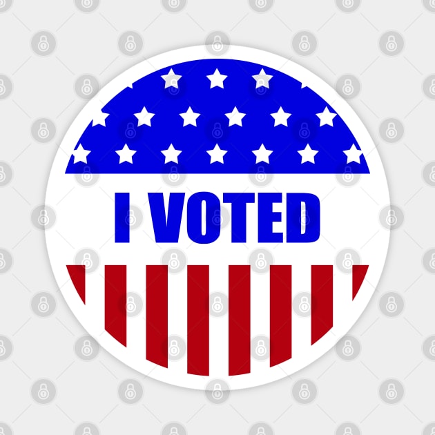 I Voted Sticker Magnet by themadesigns