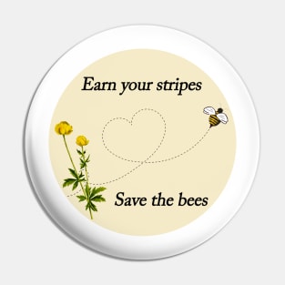 Save the Bees Pin