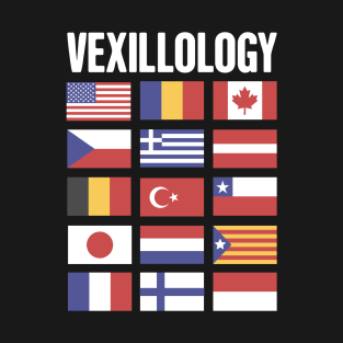 Vexillology - World Countries Flag Lover Gift T-Shirt